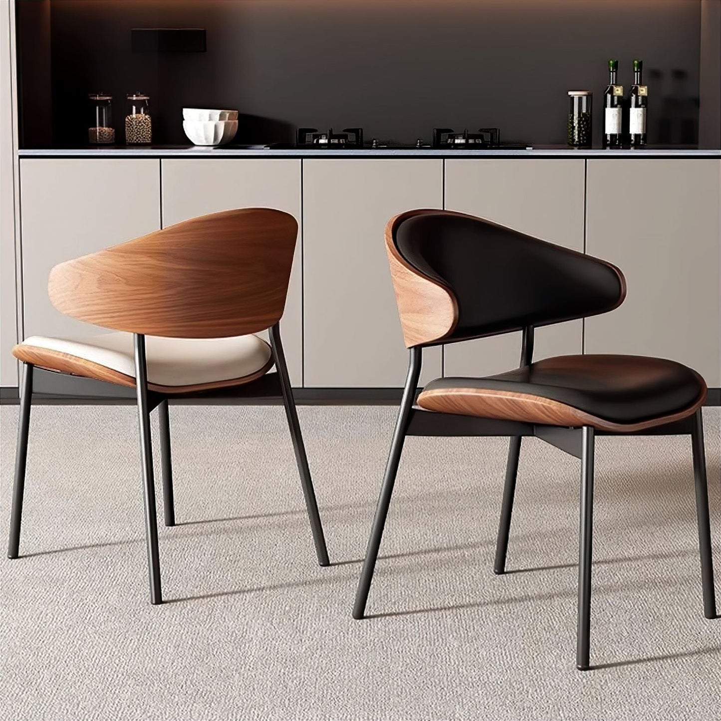 MODERNA Shell Chaise de salle à manger